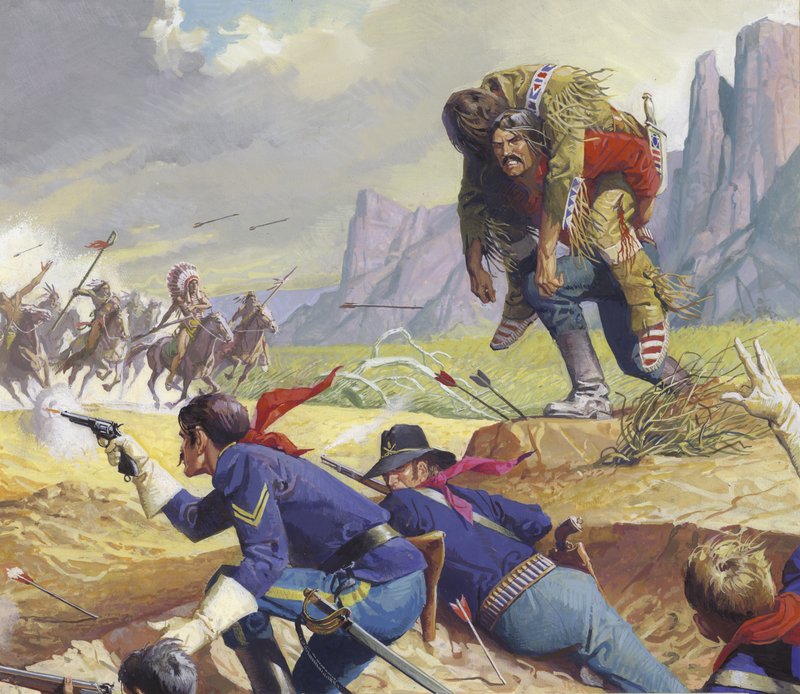 The Heroes of Buffalo Wallow by Severino Baraldi