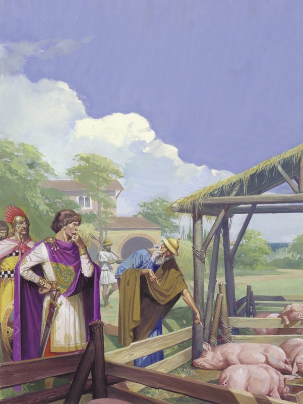 The Prophecy of the Pigs by Severino Baraldi