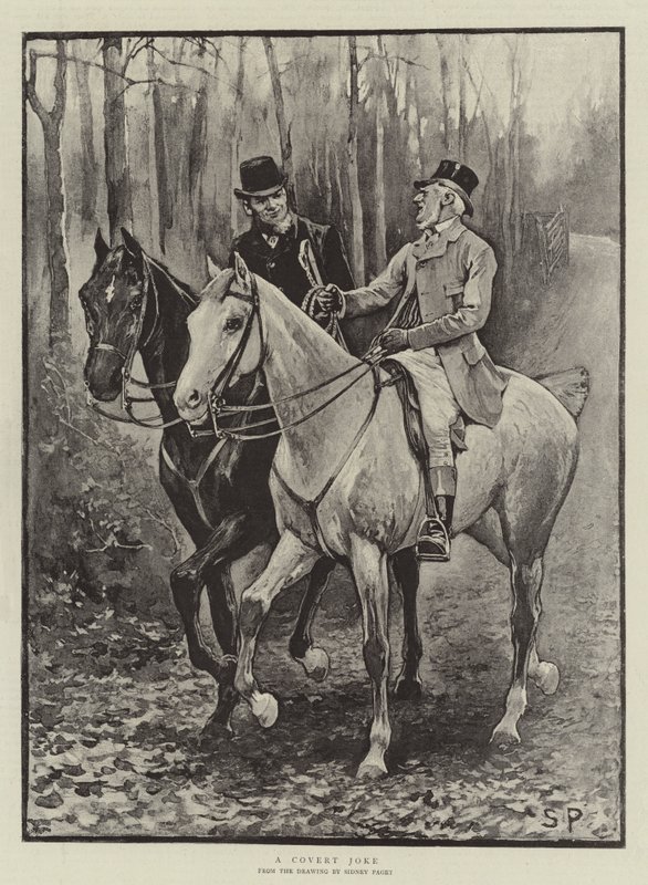 A Covert Joke by Sidney Paget
