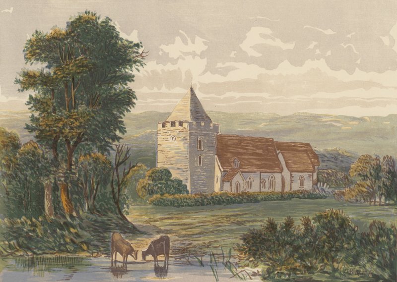St Nicholas, Leeds, Kent by Sidney Corner