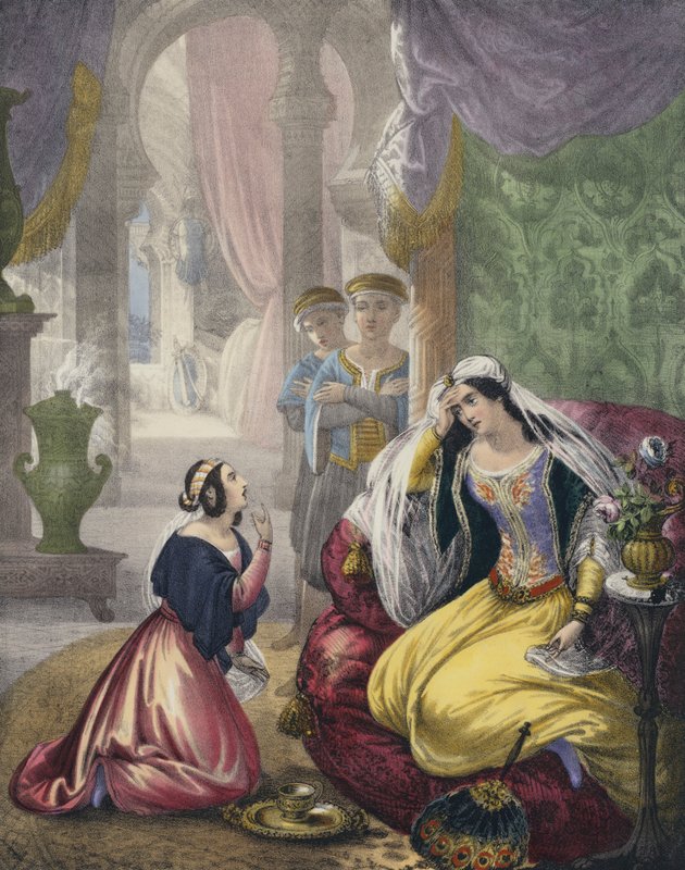The Captive Hebrew Maid That Waited on Naaman