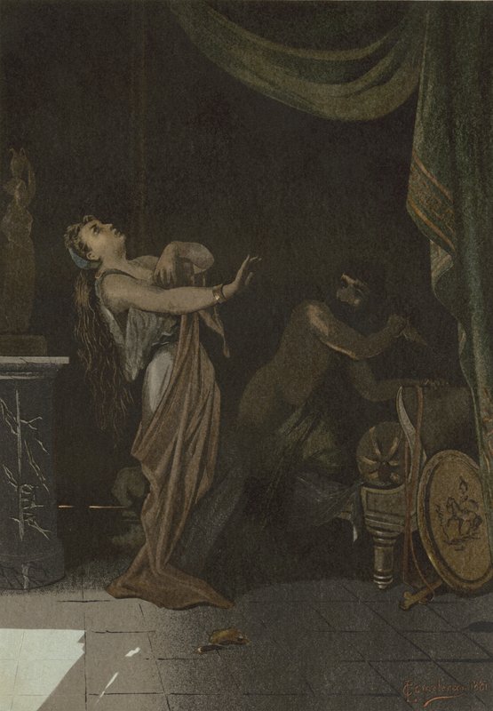The Crime of Pausanias by Spanish School