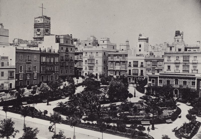 Cadiz: Plaza de Guerra Jimenez by Spanish Photographer