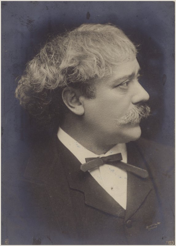 Portrait of Pablo de Sarasate by Spanish Photographer
