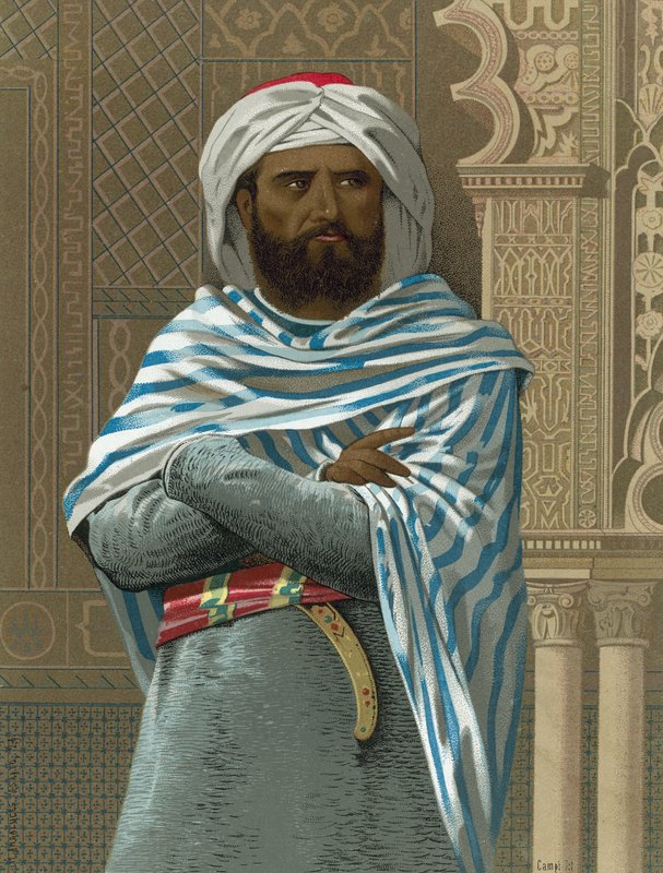 Abd al-Rahman I by Spanish School