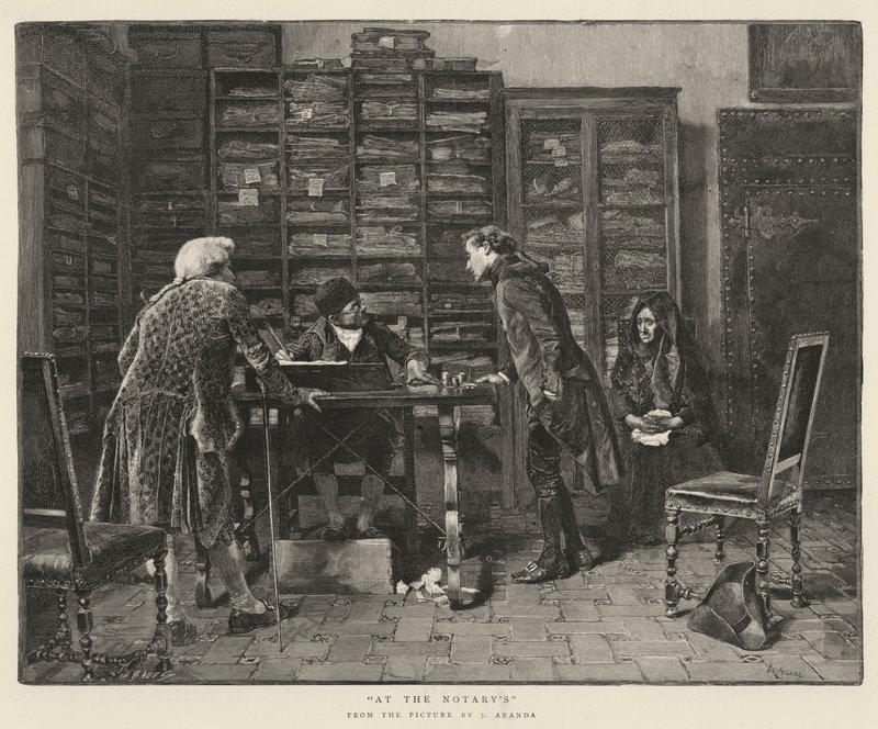 At the Notary