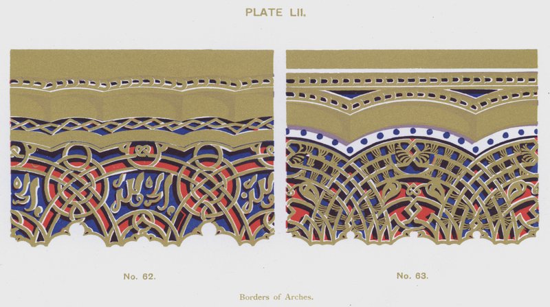 Borders of Arches by Spanish School