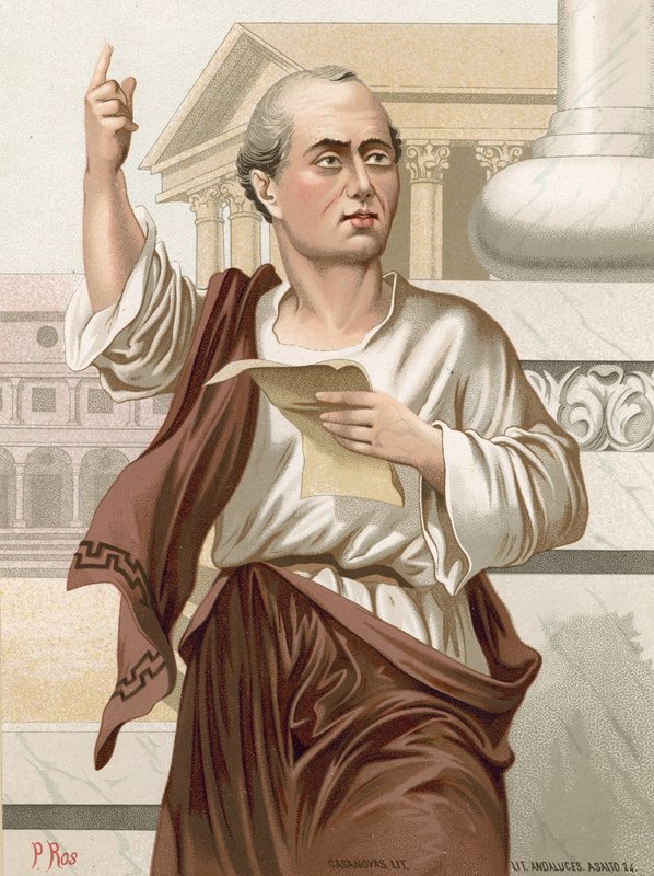 Cicero by Spanish School