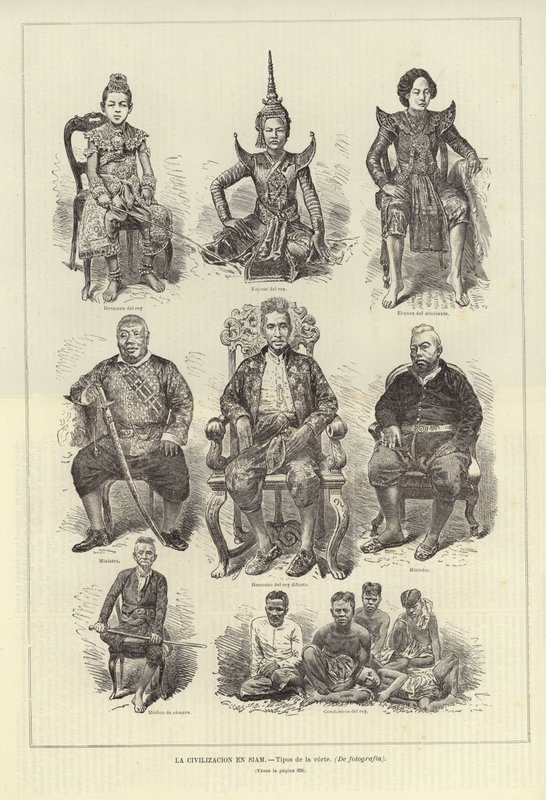 Civilization in Siam by Spanish School