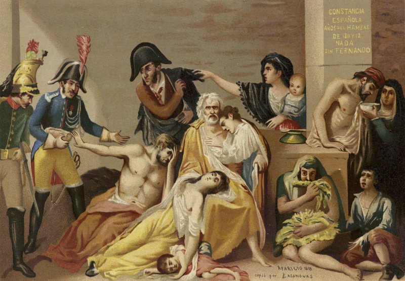 Hunger by Spanish School