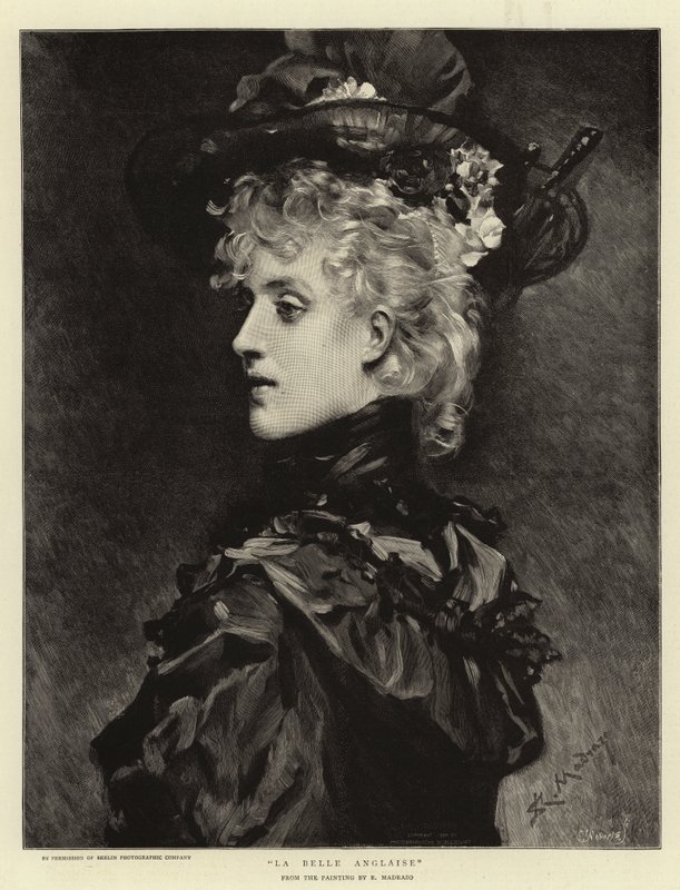 La Belle Anglaise by Spanish School