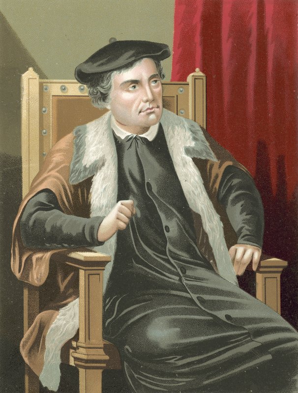 Martin Luther by Spanish School