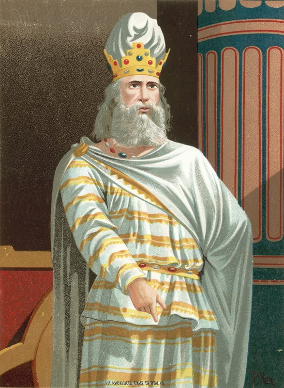 Mithridates by Spanish School