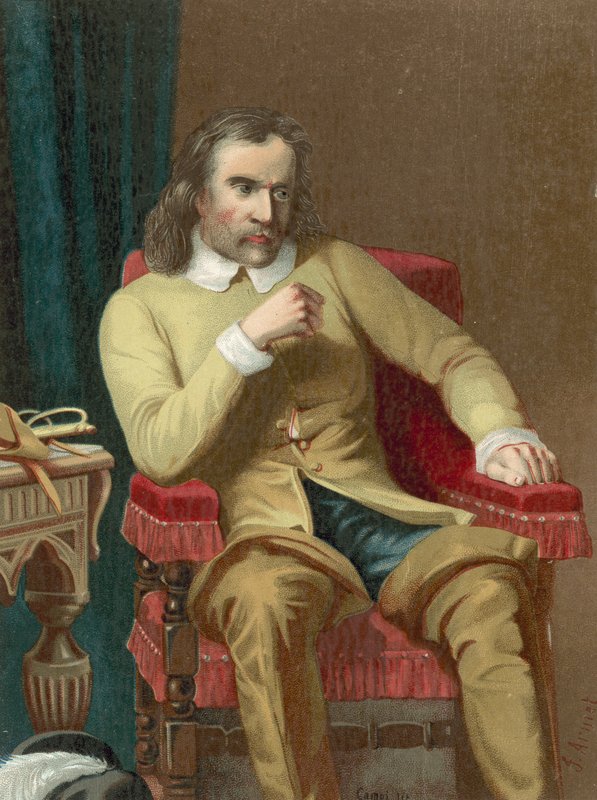 Oliver Cromwell by Spanish School
