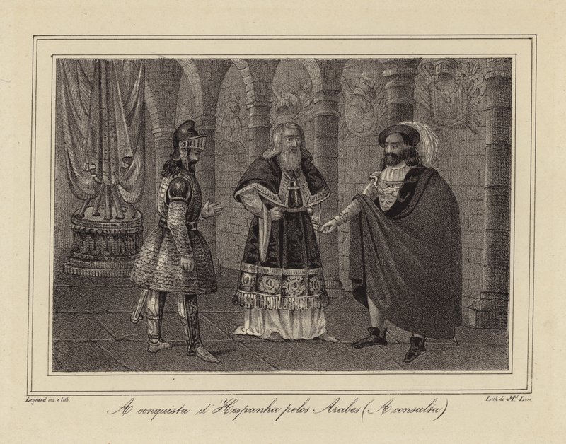 The Conquest of Hispania by Spanish School