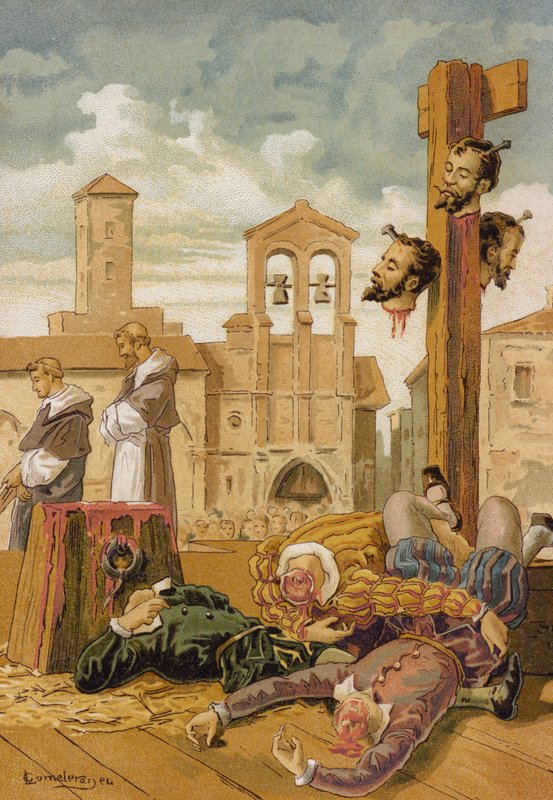 The Revenge of Charles V by Spanish School