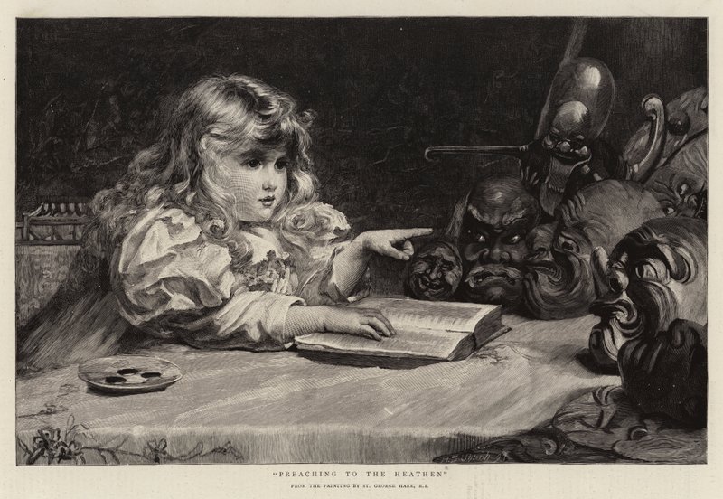 Preaching to the Heathen by St. George Hare