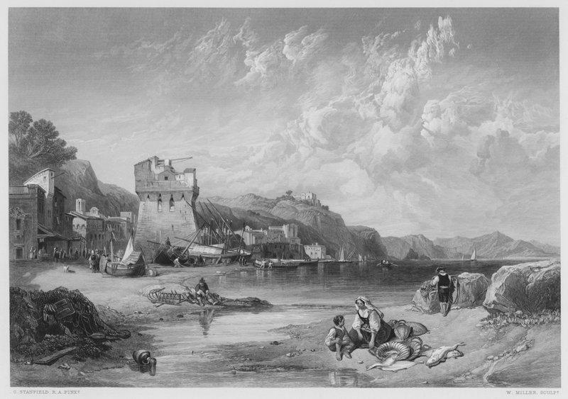 Vietri, from the Picture in the Royal Collection by Stanfield