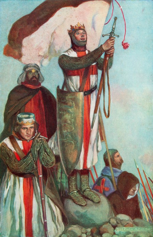 Crusaders Sighting Jerusalem by Stephen Reid