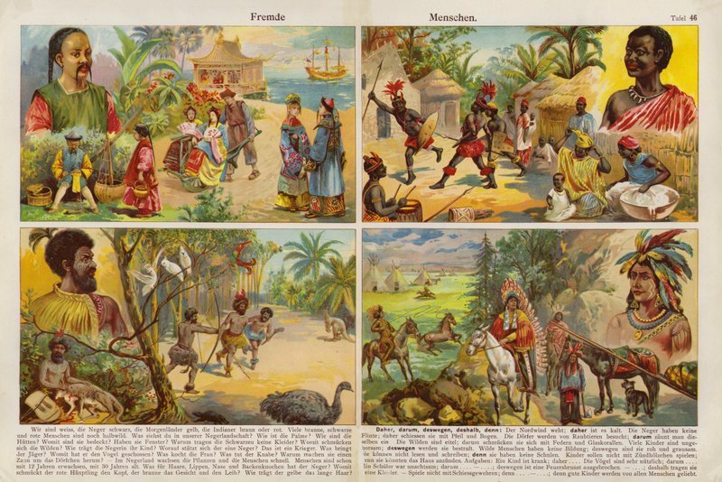 Peoples of the World by Swiss School