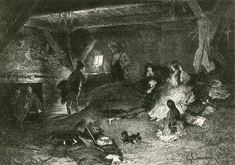 Tourists wakening in a Chalet by Swiss School