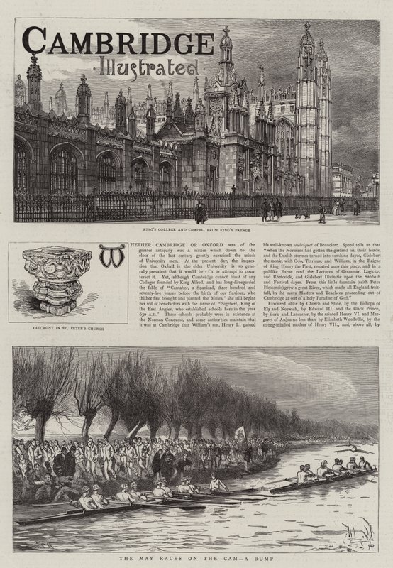 Cambridge Illustrated by Sydney Prior Hall