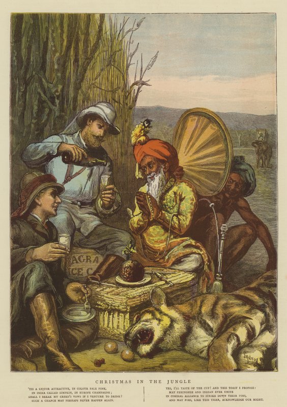 Christmas in the Jungle by Sydney Prior Hall