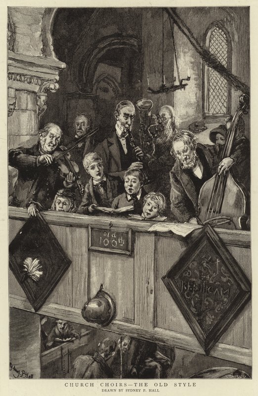 Church Choirs, the Old Style by Sydney Prior Hall