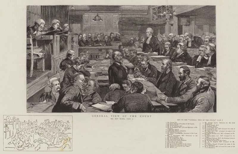 General View of the Court by Sydney Prior Hall