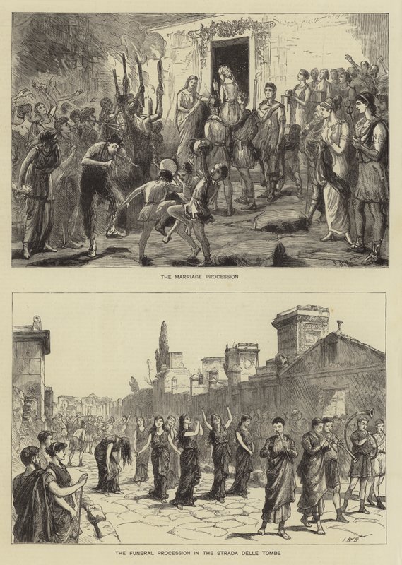 The Fetes at Pompeii by Sydney Prior Hall