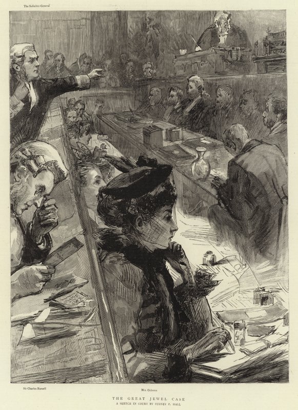 The Great Jewel Case by Sydney Prior Hall