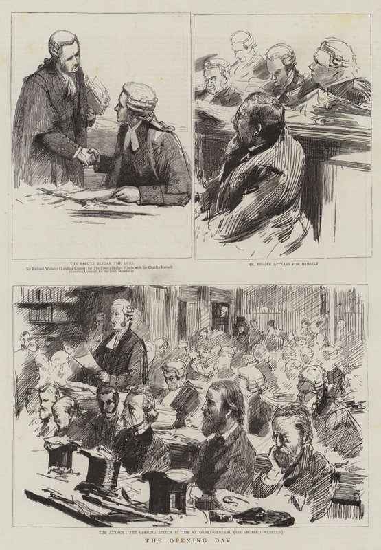 The Opening Day by Sydney Prior Hall
