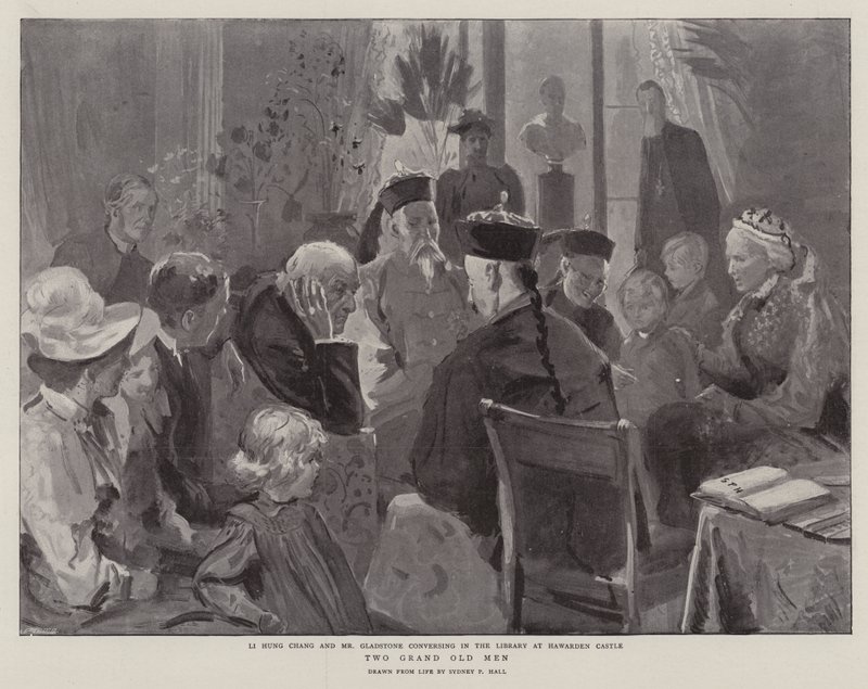 Two Grand Old Men by Sydney Prior Hall