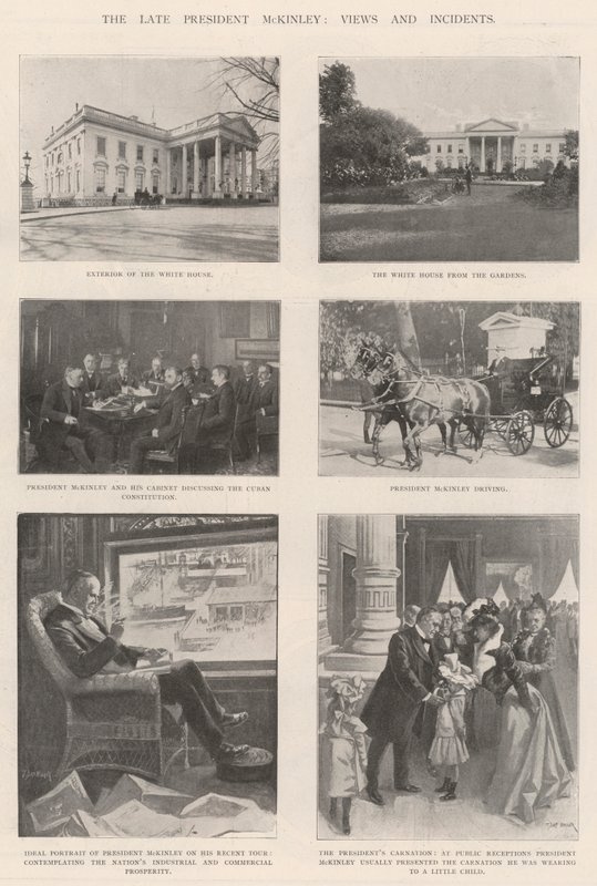 The Late President McKinley, Views and Incidents by T. Dart Walker