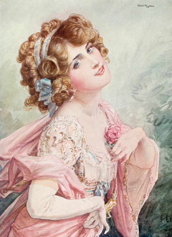 The Merry Widow: Miss Lily Elsie by Talbot Hughes