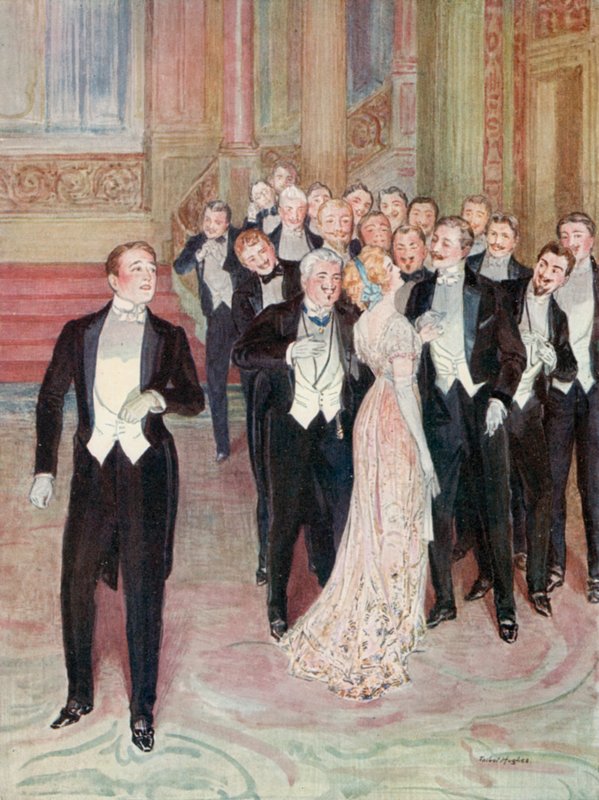 The Merry Widow: Partners Here in Plenty! by Talbot Hughes