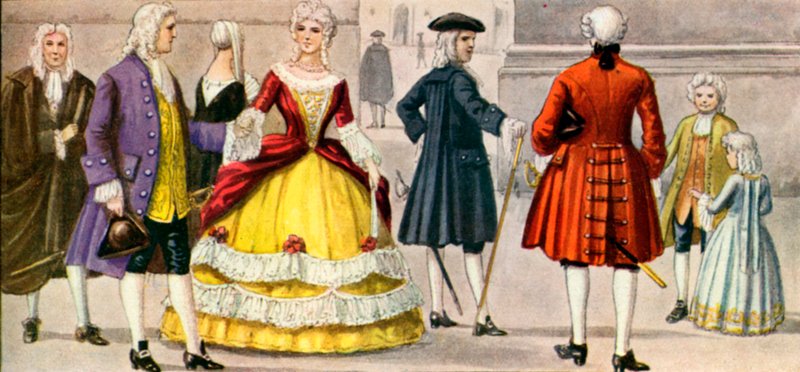 18th Century Italian Dress by Tancredi Scarpelli