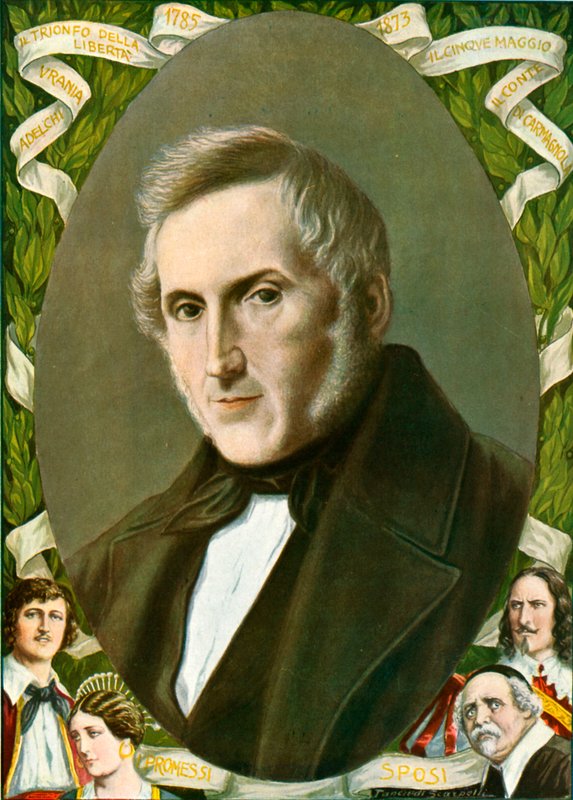 Alessandro Manzoni by Tancredi Scarpelli