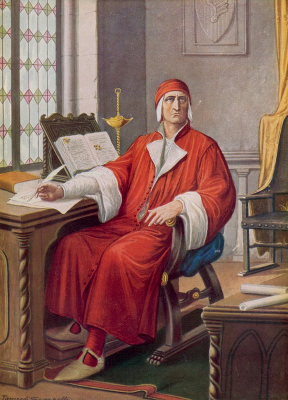 Dante Alighieri by Tancredi Scarpelli