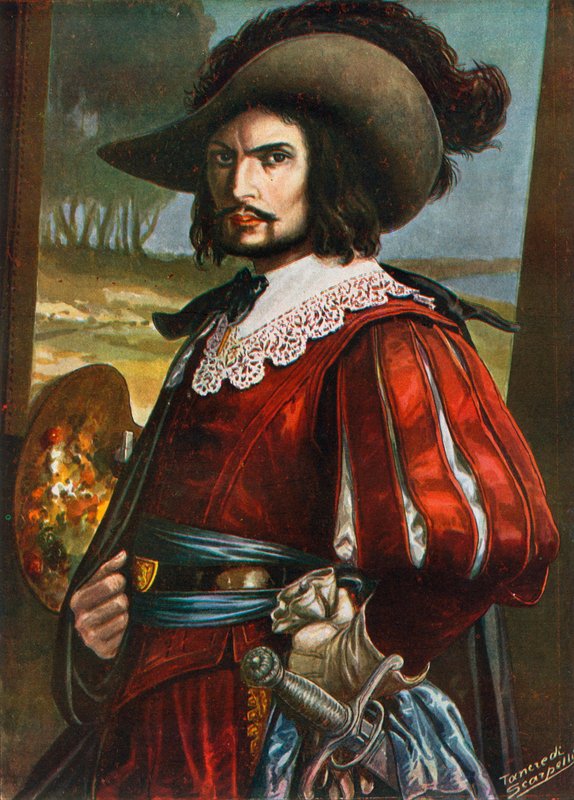 Salvator Rosa by Tancredi Scarpelli