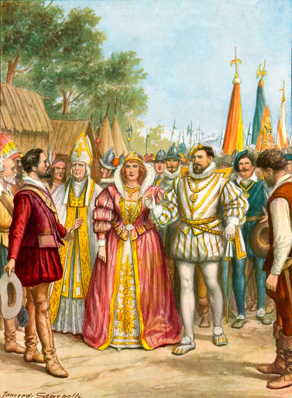 Solemn Entry into Darien of Pedrarias d