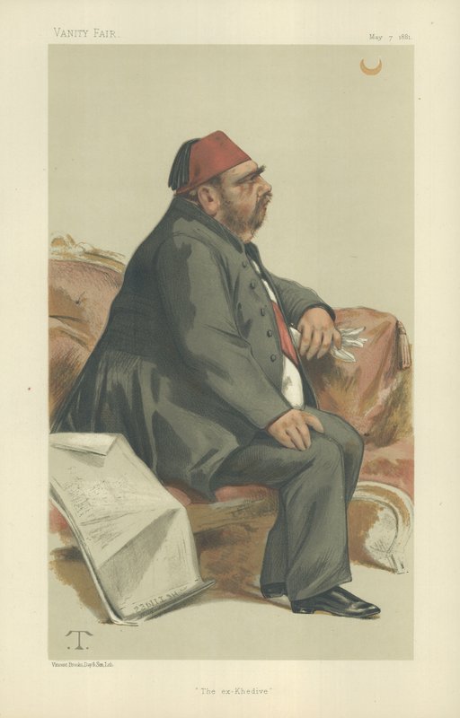 HH Ismail Pasha by Theobald Chartran