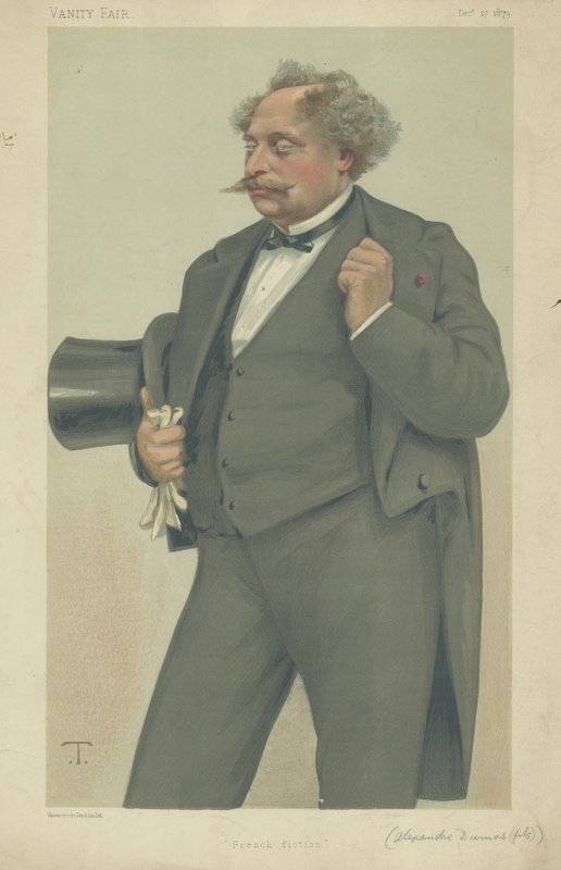 M Alexandre Dumas fils by Theobald Chartran