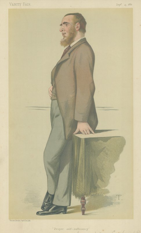 Mr Leonard Courtney by Theobald Chartran