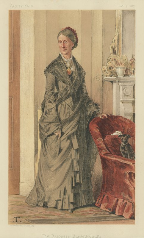 The Baroness Burdett-Coutts by Theobald Chartran