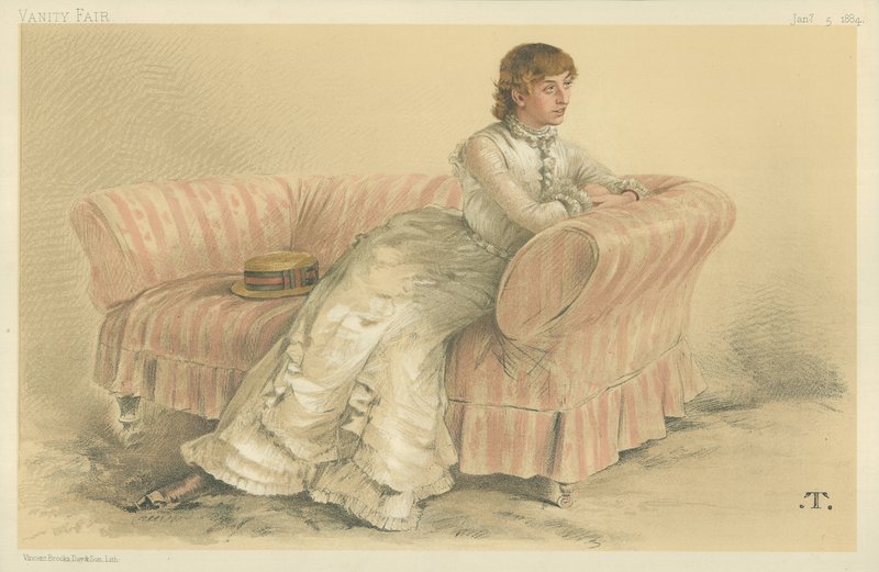 The Lady Florence Dixie by Theobald Chartran