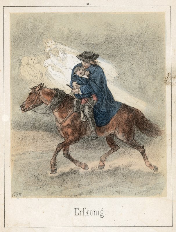 The Erl King by Theodor Hosemann