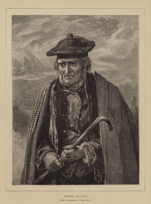 Duncan McTavish by Thomas Faed
