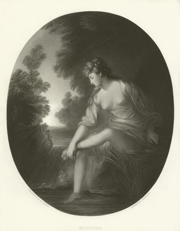 Musidora by Thomas Gainsborough