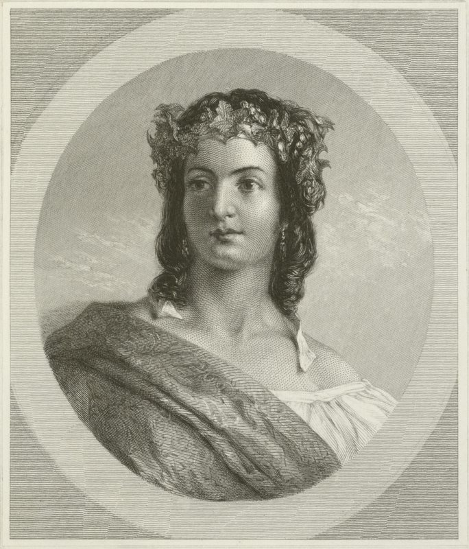 Peasant Girl of Gensano by Thomas Uwins